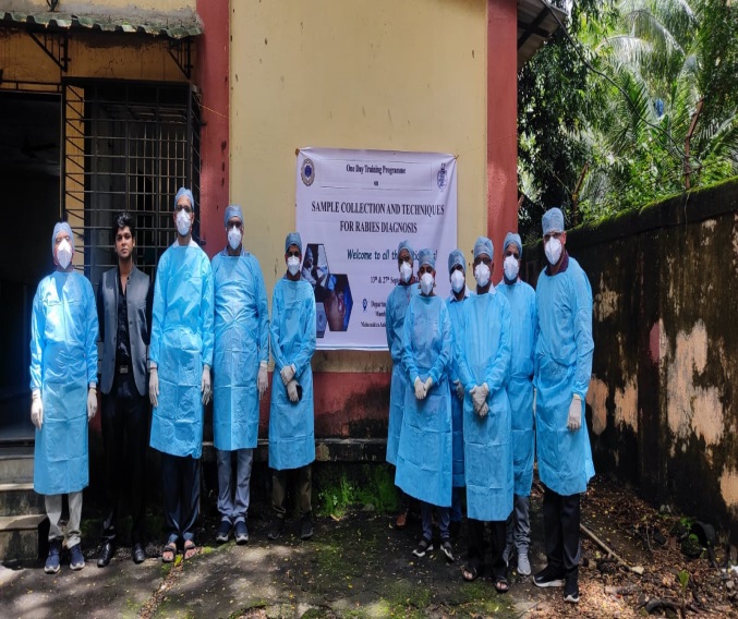12. Training On Sample Collection & Lab. Diagnostic Methods For Rabies